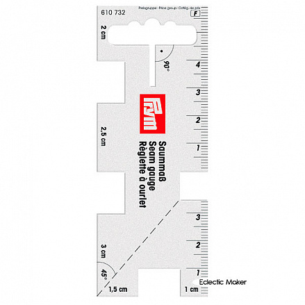 610732 Prym Линейка для разметки припусков